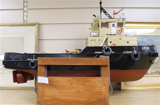 A Perrins model tug boat